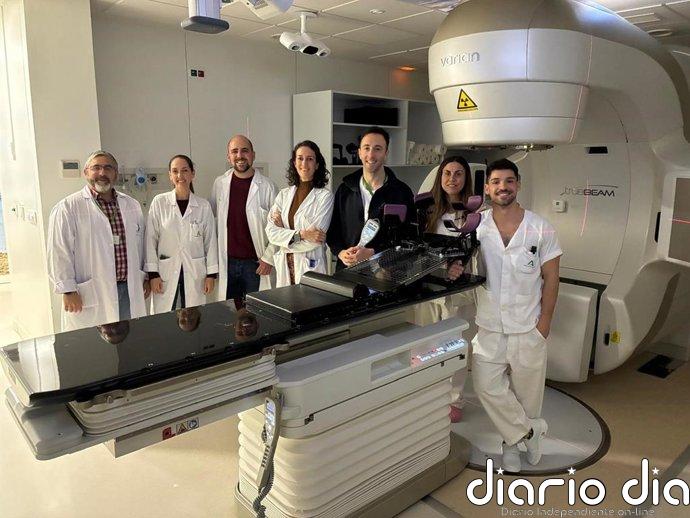 El Hospital de Jerez incorpora la técnica de inspiración profunda mantenida en radioterapia