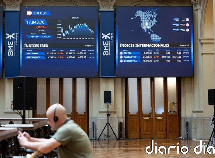 El Ibex se anota su mayor caída diaria desde la 'guerra arancelaria' de Trump por el conflicto en Irán