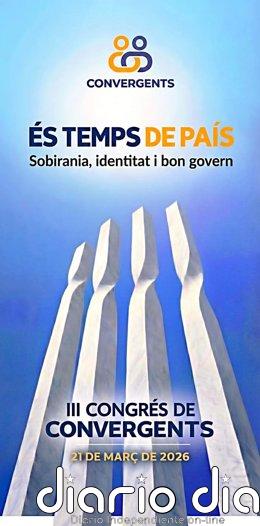El III congreso de Convergents renueva el liderazgo de Germà Gordó Cartel del congreso