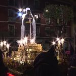 El Nazareno de Bilbao desafía a la lluvia y completa su procesión