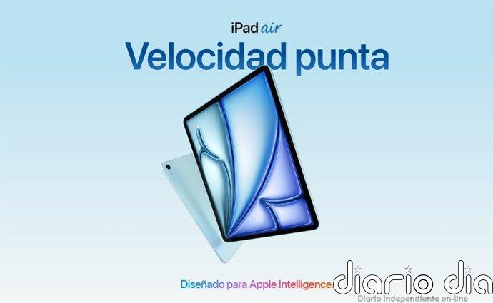 El nuevo iPad Air llega con el chip M4 y mayor velocidad para ejecutar la IA