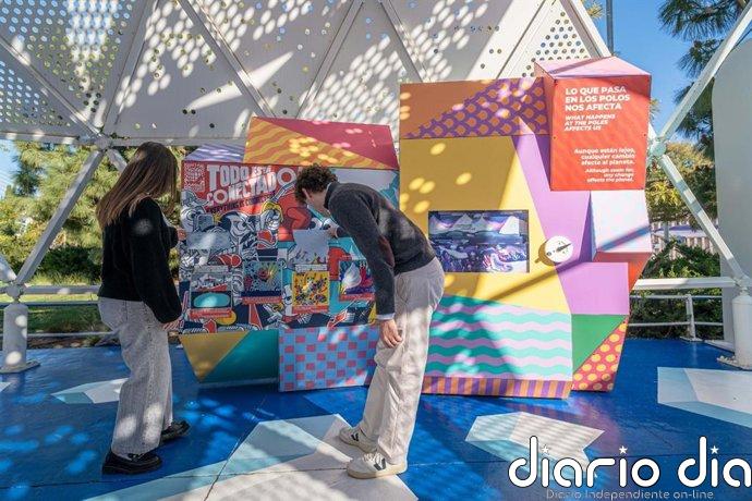 El Oceanogràfic estrena galería interactiva para advertir del efecto del calentamiento global en los polos