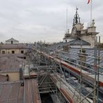 El Palacio Real de Madrid afronta la fase final de la renovación de la cubierta para mejorar su conservación