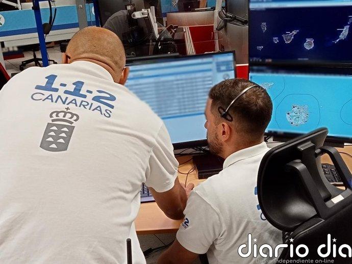 El paso de la borrasca 'Therese' por Canarias deja más de 300 incidencias en el 112 hasta el momento