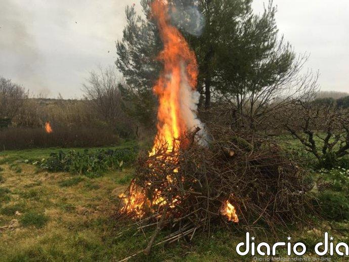 El periodo general de quemas agrícolas en Aragón finaliza el 31 de marzo