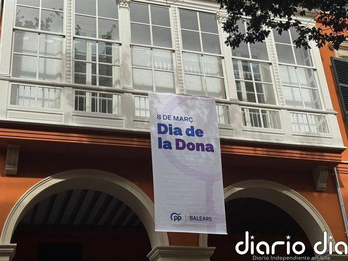 El PP de Baleares llama a alcanzar una "igualdad real" a través de políticas de conciliación y corresponsabilidad