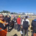 El presidente de la DPZ asiste a la celebración en Calatayud del Campeonato de España de Motocross Élite