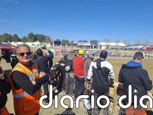 El presidente de la DPZ asiste a la celebración en Calatayud del Campeonato de España de Motocross Élite
