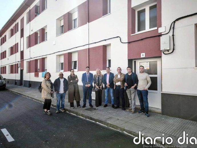 El Principado invierte más de un millón en la rehabilitación del barrio de San Vicente en El Entrego