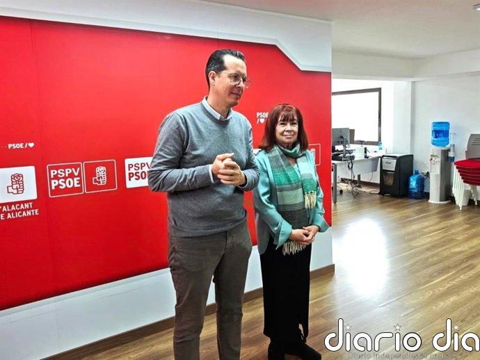El PSOE defiende el "derecho constitucional a una vivienda digna y adecuada" ante los "escándalos" de VPP en Alicante