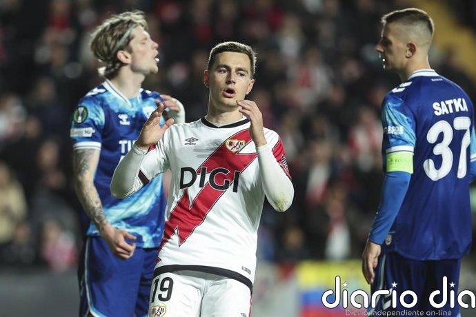 El Rayo da suspense a su pase a cuartos de la Conference