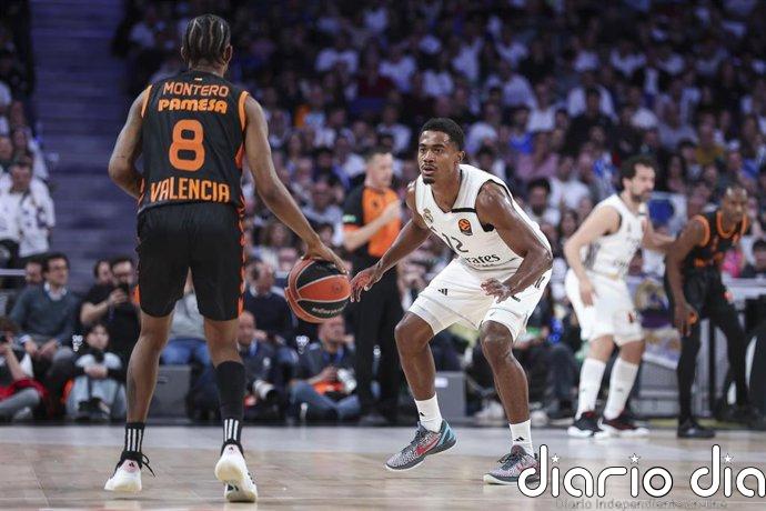 El Real Madrid gana al Valencia Basket un duelo clave en su persecución al líder de la Euroliga