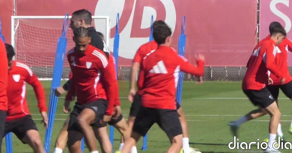 El Sevilla prepara su visita al Camp Nou