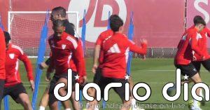 El Sevilla prepara su visita al Camp Nou