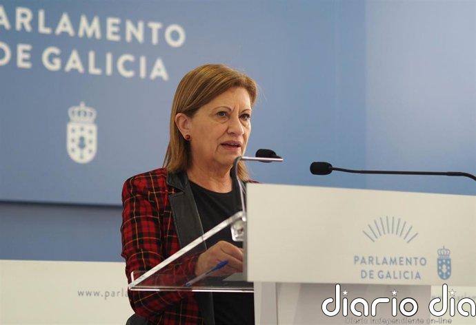 Elena Espinosa, viceportavoz del PSdeG en la Cámara gallega, presentará su renuncia como diputada autonómica