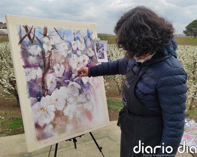 Eloísa Lombarte expone 'El color como forma de expresión' en el Centro Buñuel Calanda
