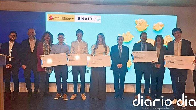 Enaire premia cinco proyectos innovadores en la gestión del espacio aéreo en su Concurso de Ideas de Negocio