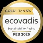 Ercros obtiene 85 puntos en la evaluación EcoVadis y recibe la medalla Gold
