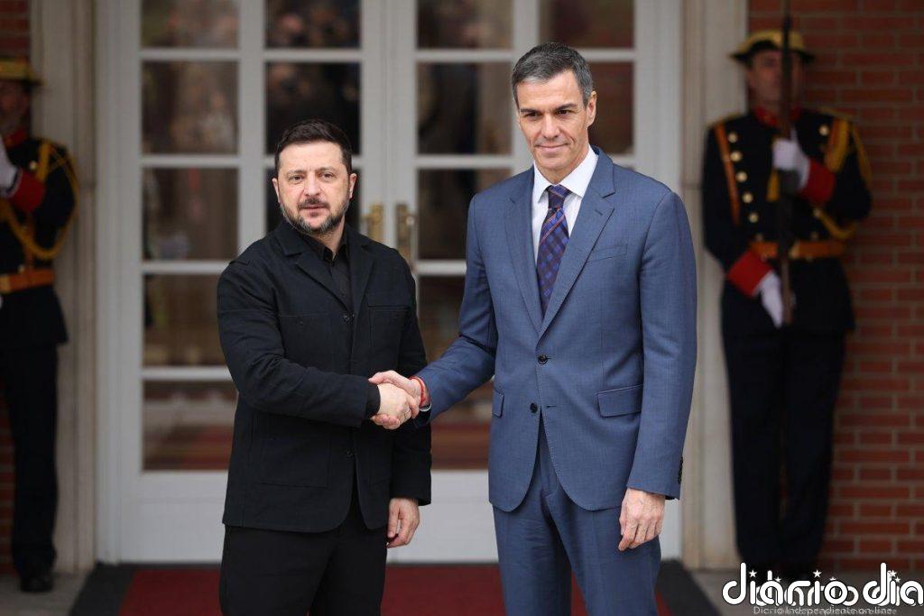 España ofrece mil millones para Ucrania y un acuerdo para producir conjuntamente drones y radares