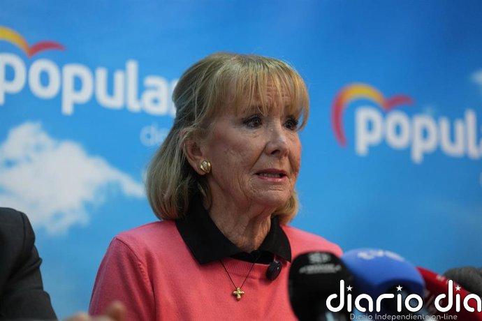 Esperanza Aguirre afirma que si Vox existe es porque Mariano Rajoy "incumplió" el programa del PP