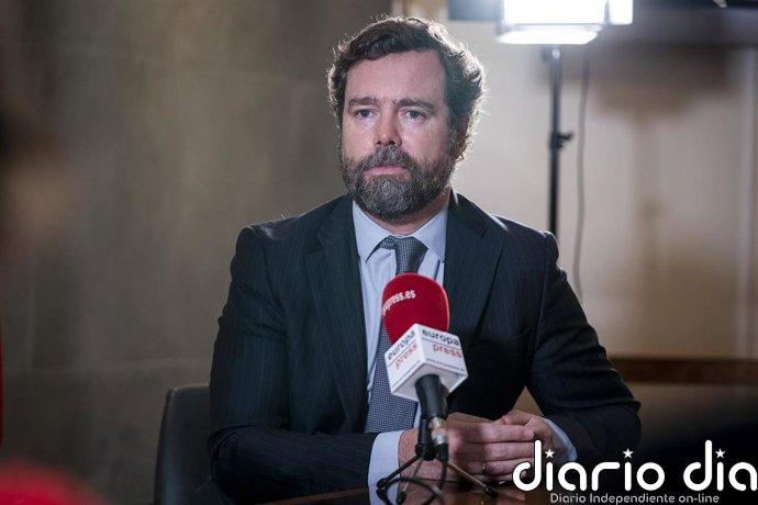 Espinosa de los Monteros asegura que Vox le abrió el lunes un expediente para expulsarle del partido