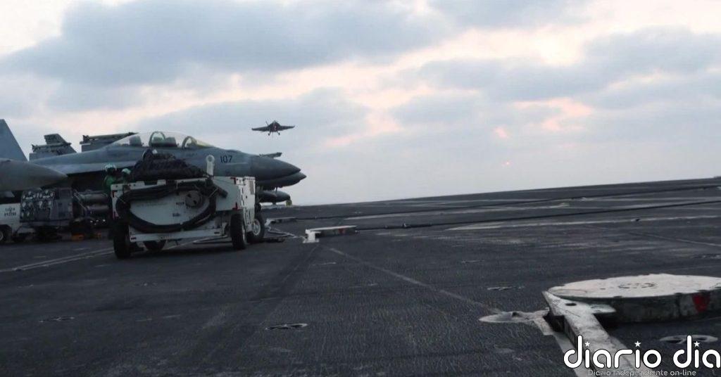 Estados Unidos exhibe poder militar y asegura que lo peor en Irán “está por llegar”
