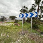 Estepona finaliza los trabajos de mejora en la seguridad de la rotonda de 'Las Hormigas' en la A-7
