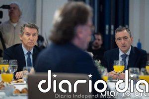 Feijóo aboga por una relación de respeto con PNV y lealtad a Euskadi tras mantener una conversación sincera con Esteban