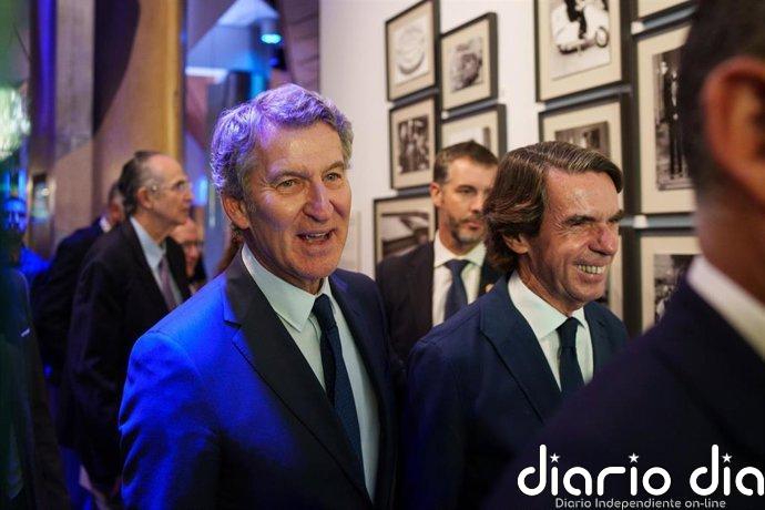 Feijóo celebra los 30 años de la victoria de Aznar prometiendo un proyecto de prosperidad como hizo el expresidente