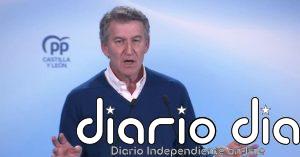 Feijóo: "Con lo que está cayendo en España, hay que tener cuajo para bloquear una investidura del PP"