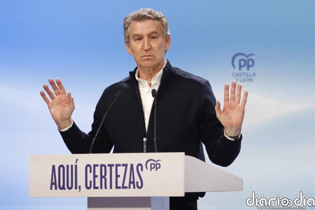 Feijóo, convencido de que los andaluces no votarán a la "vicepresidenta de Sánchez" porque "saben bien lo que ha hecho"