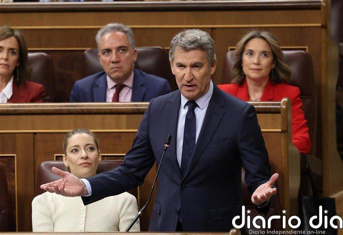 Feijóo pide a Sánchez recapacitar con la deflactación del IRPF en decreto anticrisis y cree que votación puede aplazarse