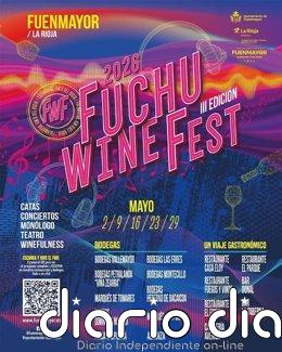 Fuenmayor acogerá los sábados de mayo una nueva edición del 'Fuchu Wine Fest' que aúna cultura, enología y gastronomía
