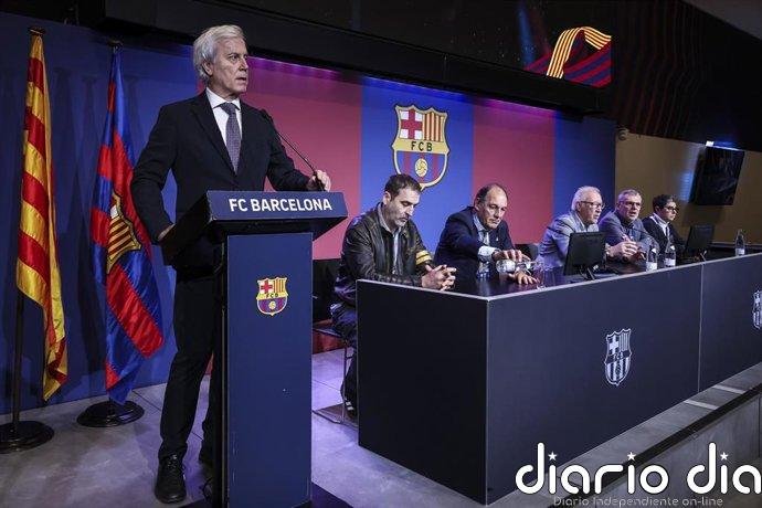 Fútbol.- Joan Laporta y Víctor Font, candidatos a la presidencia del FC Barcelona