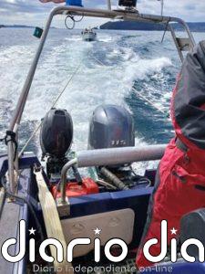 Gardacostas de Galicia rescata una embarcación a la deriva en la Ría de Pontevedra