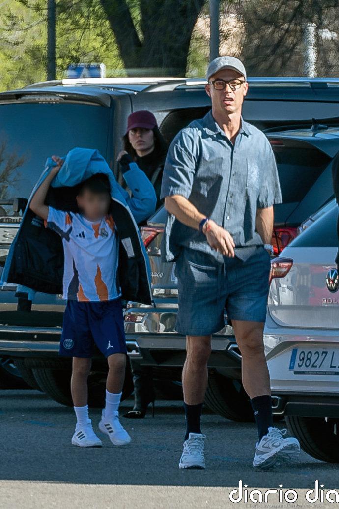 Georgina Rodríguez y Cristiano Ronaldo, felices en Madrid, disfrutan de un plan muy especial en familia