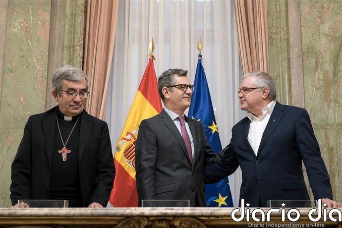 Gobierno, Iglesia y Defensor del Pueblo siguen "ultimando" el convenio para la reparación a víctimas de abusos