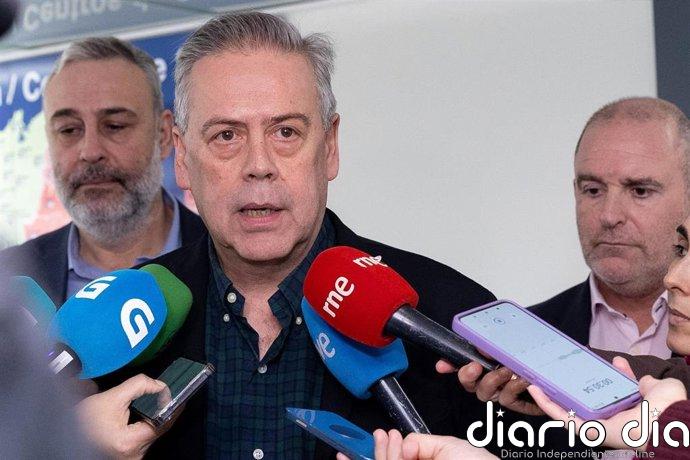 Gómez Caamaño reitera su petición a O'Mega de que se siente a dialogar, una "voluntad clara" por parte de Sanidade