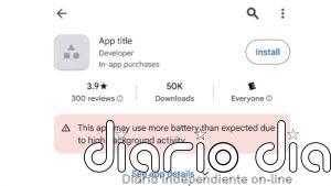Google comienza a penalizar en la Play Store a las aplicaciones que consumen excesiva batería en un segundo plano