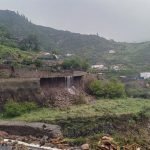 Gran Canaria registra desbordamientos de cauces y cierre de carreteras tras la lluvia caída durante la madrugada