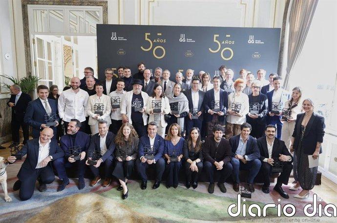 Grupo Gourmets celebra 50 años reconociendo a las 50 figuras clave de la gastronomía española