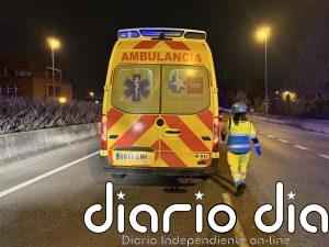 Herido grave un motorista de 23 años tras salirse de la vía en Leganés