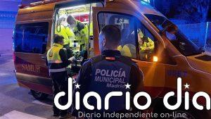 Herido leve el conductor de un taxi tras un aparatoso vuelco en la M-23 (Madrid)