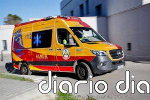 Herido muy grave un motorista de 35 años tras una aparatosa colisión frontal con un turismo en San Blas