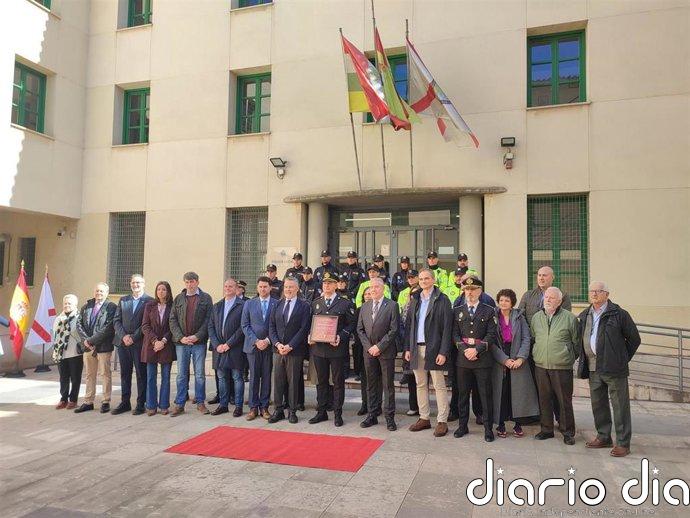 Hermandad de Cofradías de Logroño homenajea a Lolicía Local por su "importante trabajo" en desarrollo de la Semana Santa