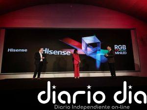 Hisense trae su nueva tecnología RGB MiniLED por primera vez a España