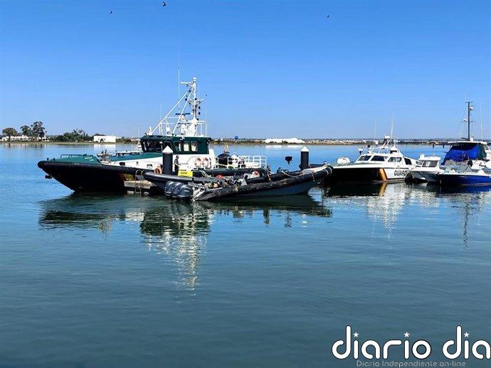 Ingresan en prisión tres de los detenidos en operación contra el narcotráfico en golfo de Cádiz (Huelva)