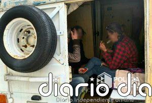 Interceptan en Santa Cruz de Tenerife un furgón utilizado como vivienda y para el consumo de drogas