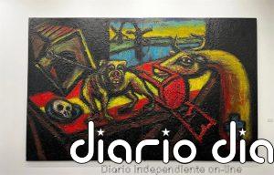 'Interior español con exterior holandés', cuadro de "valor incalculable" de Víctor Mira que deja "impresionado" al Rey