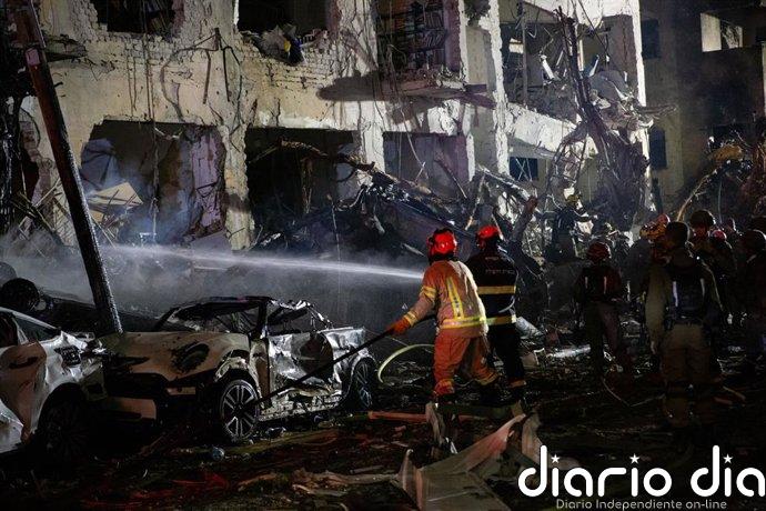 Irán inicia la sexta oleada de ataques contra 27 bases militares estadounidenses y otros objetivos israelíes